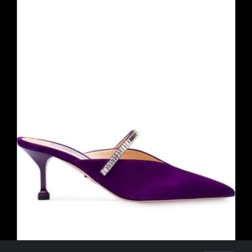ISO Prada Embellished Crystal Mule